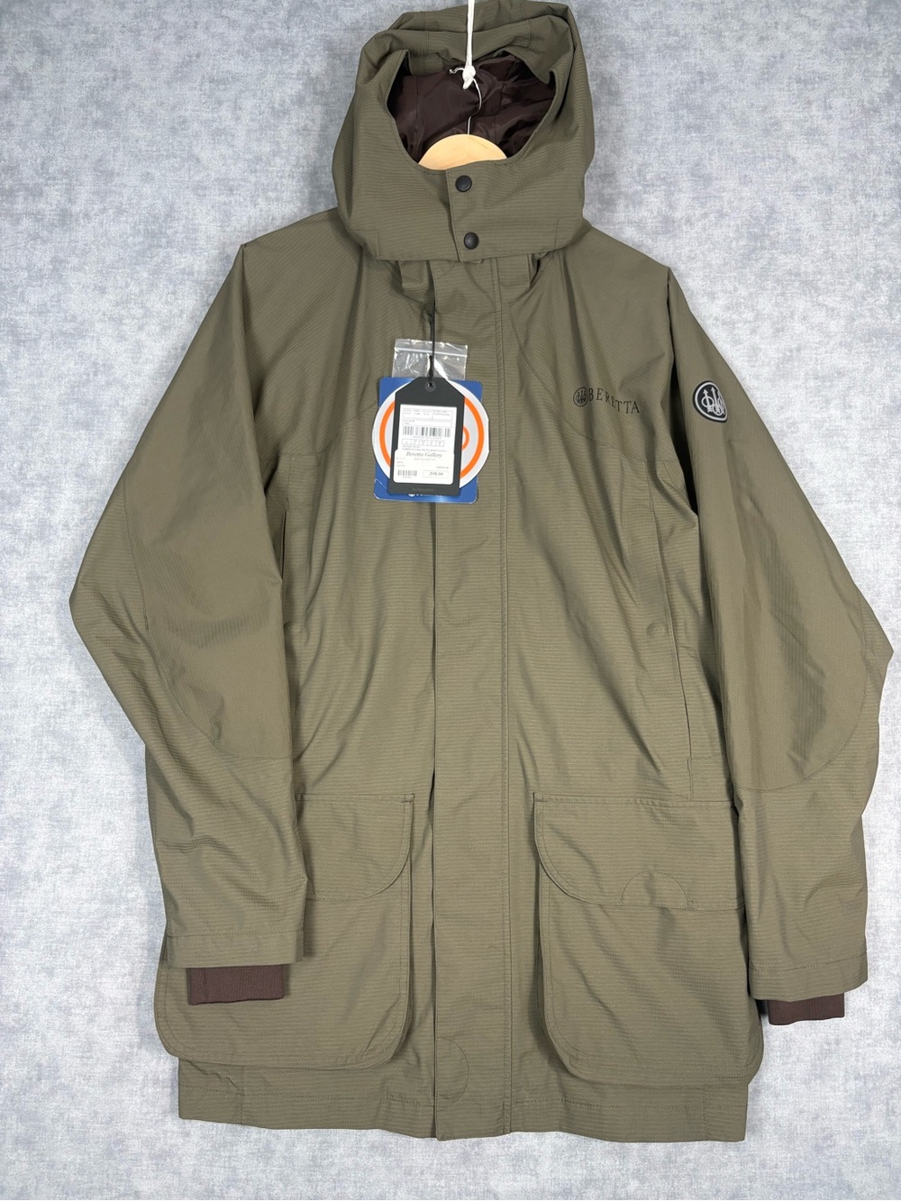 Beretta Aria Hunting Jacket Men S Green Waterproof BWB EVO NWT $398 GU014